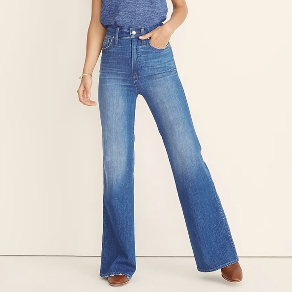 Madewell Sz26 11’ Highrise Flare